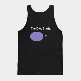 The Diet Starts Tomorrow Tank Top